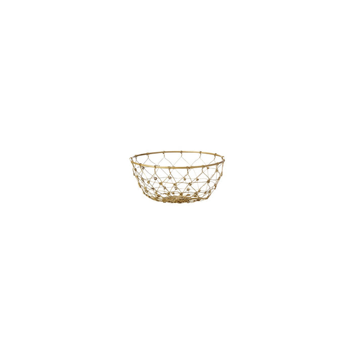Chef Inox CONEY ISL-FISHING NET WIRE ROUND BASKET PATINA 160x80mm EA