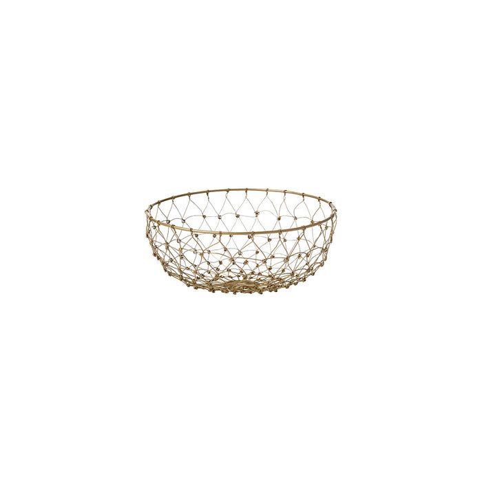 Chef Inox CONEY ISL-FISHING NET WIRE ROUND BASKET PATINA 230x100mm EA