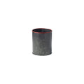 Chef Inox CONEY ISL-GALVANISED BLACK POT RED RIM 120x140mm EA