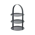 Chef Inox CONEY ISL-GALVANISED BLACK TEA STAND 3 TIER FIXED 310x510mm EA