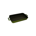 Lava ROASTING RECT DISH-470x260mm | 63MM H | 4.86lt GREEN (Each)