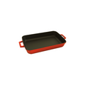 Lava ROASTING RECT DISH-470x260mm | 63MM H | 4.86lt RED (Each)