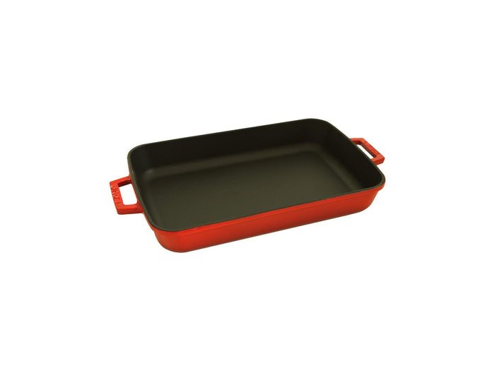 Lava ROASTING RECT DISH-470x260mm | 63MM H | 4.86lt RED (Each)