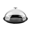 Alkan Zicco  ROUND DOME COVER-420mm Ø CLEAR POLYCARBONATE (Each)