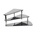 Alkan Zicco  DISPLAY STAND-600x560x240mm | 3 TIER MIRROR POLYCARBONTE (Each)