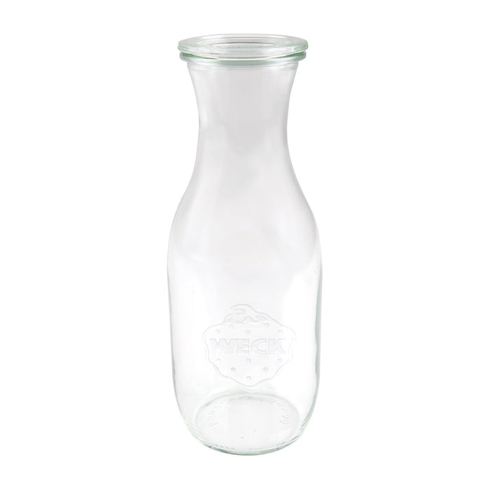 Weck BOTTLE GLASS JAR W/LID 1062ml 60x250mm (766) X6