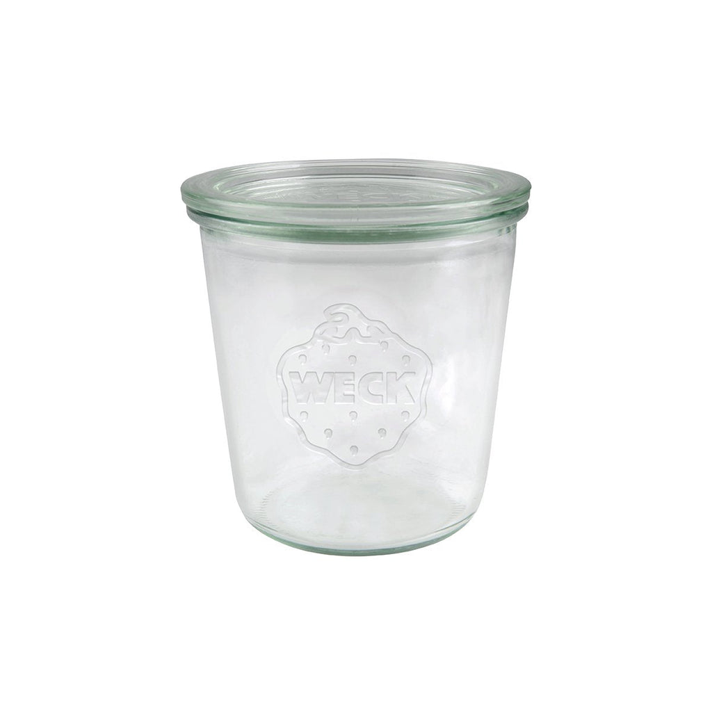 Weck GLASS JAR W/LID 580ml 100x107mm (742) [Box of 6]