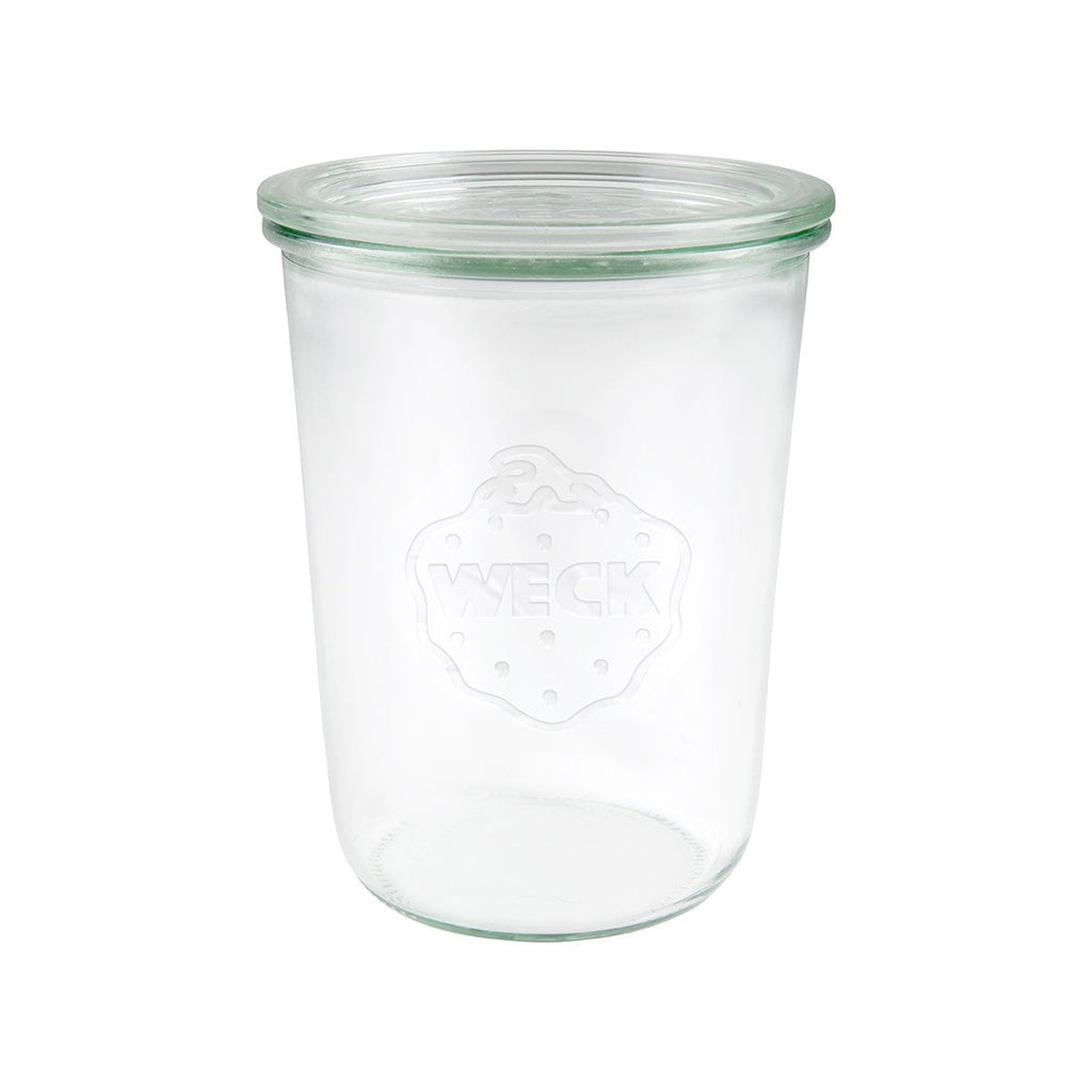 Weck GLASS JAR W/LID 850ml 100x147mm (743) X6