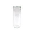 Weck CYLINDER GLASS JAR W/LID 600ml 60x210mm (905) X6
