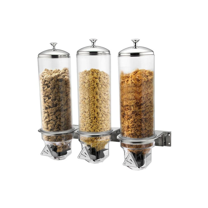 Sunnex  CEREAL DISPENSER-TRIPLE | WALL MOUNTED | 3x4.0lt  (Set)