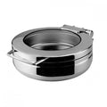 Athena PRINCE INDUCTION CHAFER-18/10 | ROUND | SMALL GLASS LID (Set)