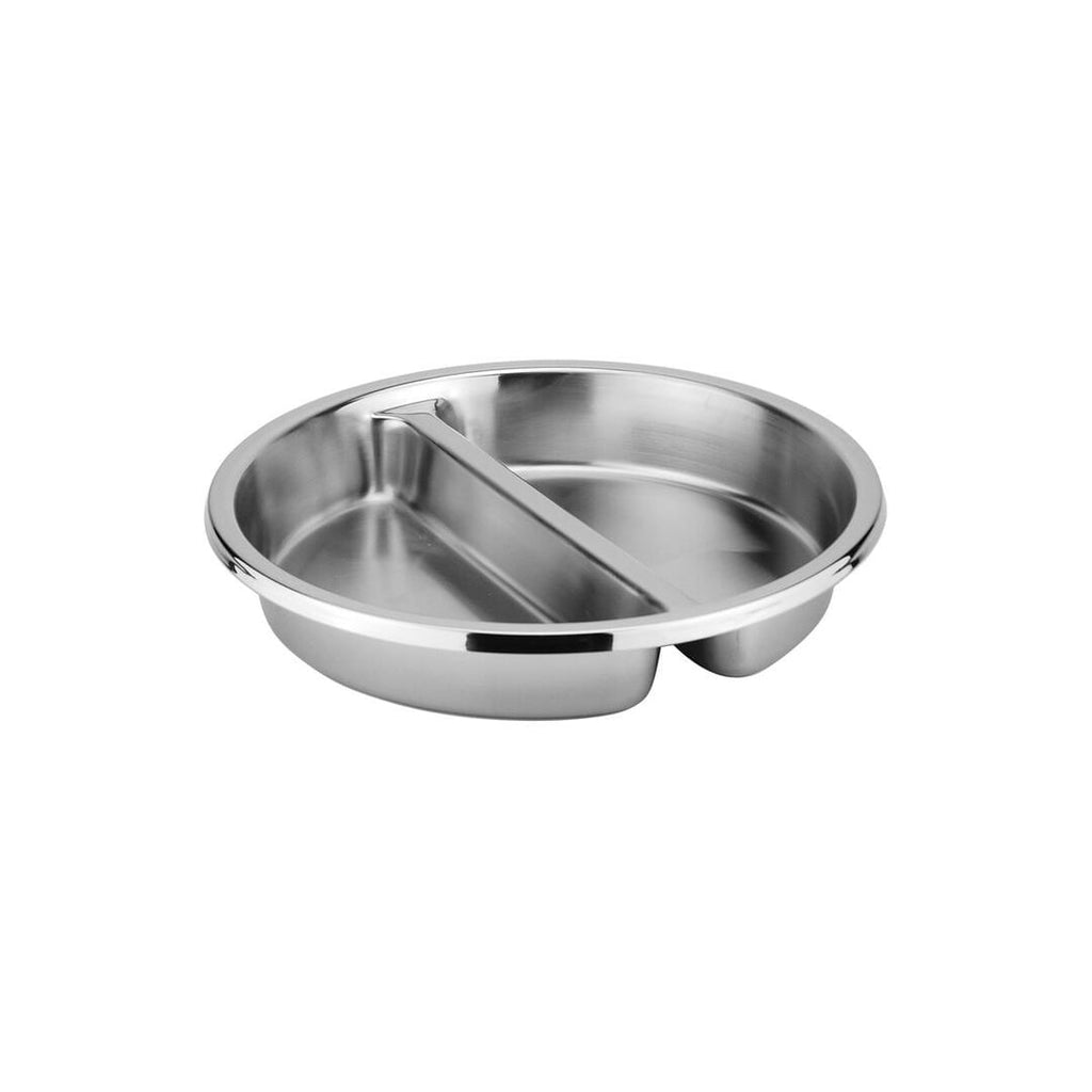 Athena  FOOD PAN-18/10 | ROUND | 360mm | 1 DIVIDER  (Each)