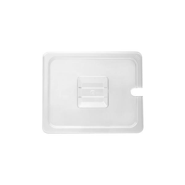 Cater-Rax POLYCARBONATE PC COVER-1/2 SIZE | NOTCHED CLEAR (Each)