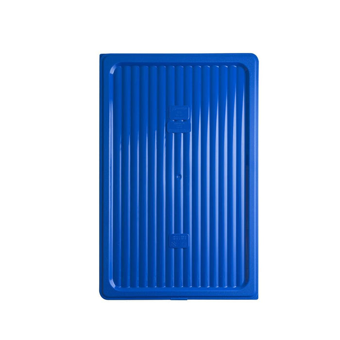 Gastroplast POLYPROPYLENE FOOD PAN COVER-PP | 1/1 SIZE BLUE (Each)