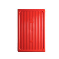 Gastroplast POLYPROPYLENE FOOD PAN COVER-PP | 1/1 SIZE RED (Each)