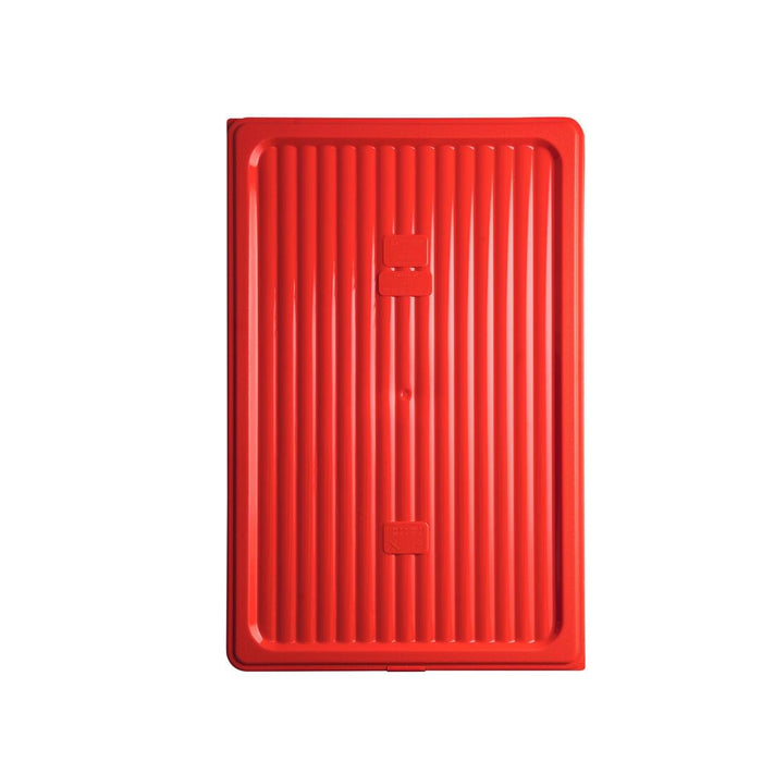 Gastroplast POLYPROPYLENE FOOD PAN COVER-PP | 1/1 SIZE RED (Each)