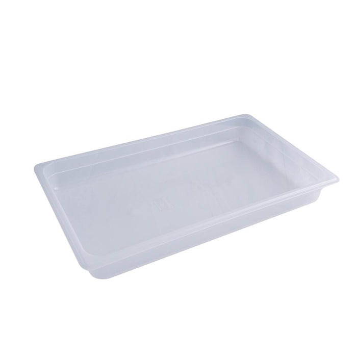 Gastroplast POLYPROPYLENE FOOD PAN-PP | 1/1 SIZE 65mm OPAQUE (Each)