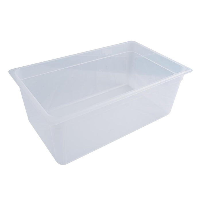 Gastroplast POLYPROPYLENE FOOD PAN-PP | 1/1 SIZE 200mm OPAQUE (Each)