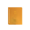 Gastroplast POLYPROPYLENE FOOD PAN COVER-PP | 1/2 SIZE YELLOW (Each)