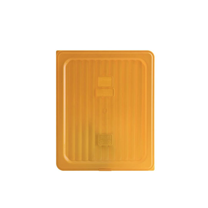 Gastroplast POLYPROPYLENE FOOD PAN COVER-PP | 1/2 SIZE YELLOW (Each)