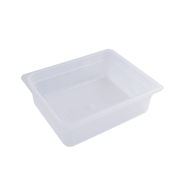 Gastroplast POLYPROPYLENE FOOD PAN-PP | 1/2 SIZE 100mm OPAQUE (Each)