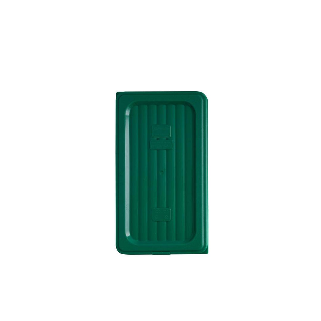 Gastroplast POLYPROPYLENE FOOD PAN COVER-PP | 1/3 SIZE GREEN (Each)