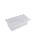 Gastroplast POLYPROPYLENE FOOD PAN - PP | 1/3 SIZE 100mm OPAQUE (Each)