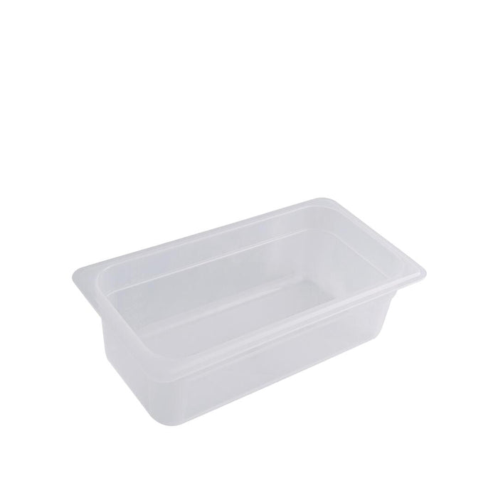 Gastroplast POLYPROPYLENE FOOD PAN - PP | 1/3 SIZE 100mm OPAQUE (Each)