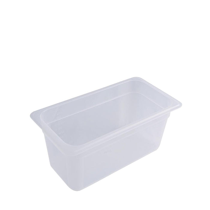 Gastroplast POLYPROPYLENE FOOD PAN - PP | 1/3 SIZE 150mm OPAQUE (Each)