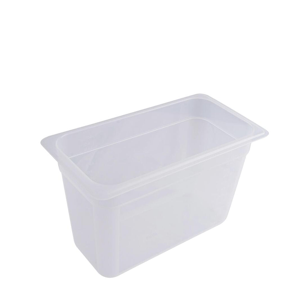 Gastroplast POLYPROPYLENE FOOD PAN - PP | 1/3 SIZE 200mm OPAQUE (Each)