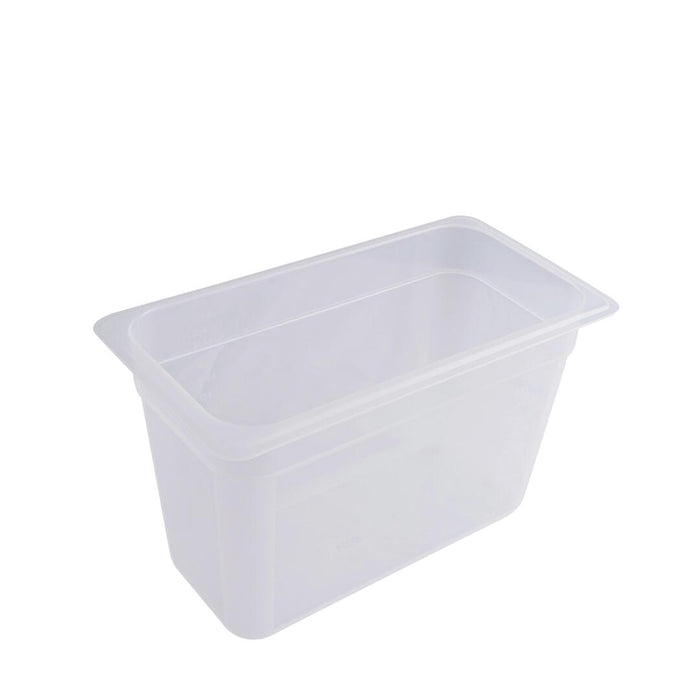 Gastroplast POLYPROPYLENE FOOD PAN - PP | 1/3 SIZE 200mm OPAQUE (Each)
