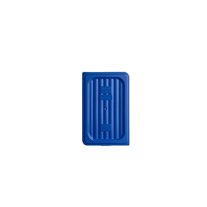 Gastroplast POLYPROPYLENE FOOD PAN COVER-PP | 1/4 SIZE BLUE (Each)