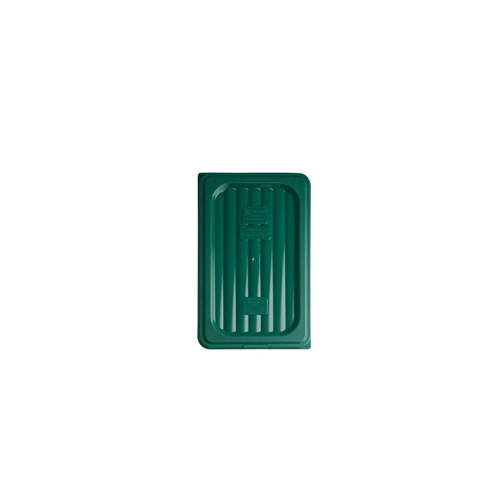 Gastroplast POLYPROPYLENE FOOD PAN COVER-PP | 1/4 SIZE GREEN (Each)