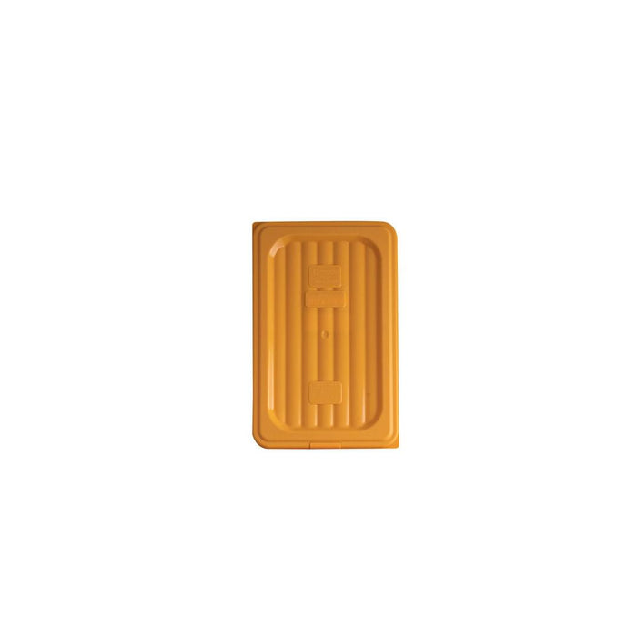 Gastroplast POLYPROPYLENE FOOD PAN COVER-PP | 1/4 SIZE YELLOW (Each)