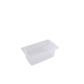 Gastroplast POLYPROPYLENE FOOD PAN-PP | 1/4 SIZE 100mm OPAQUE (Each)