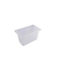 Gastroplast POLYPROPYLENE FOOD PAN-PP | 1/4 SIZE 150mm OPAQUE (Each)