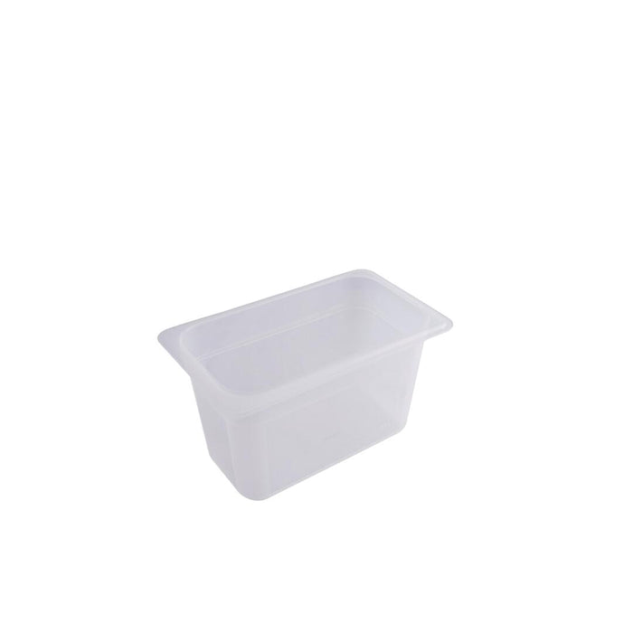Gastroplast POLYPROPYLENE FOOD PAN-PP | 1/4 SIZE 150mm OPAQUE (Each)