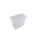 Gastroplast POLYPROPYLENE FOOD PAN-PP | 1/4 SIZE 200mm OPAQUE (Each)