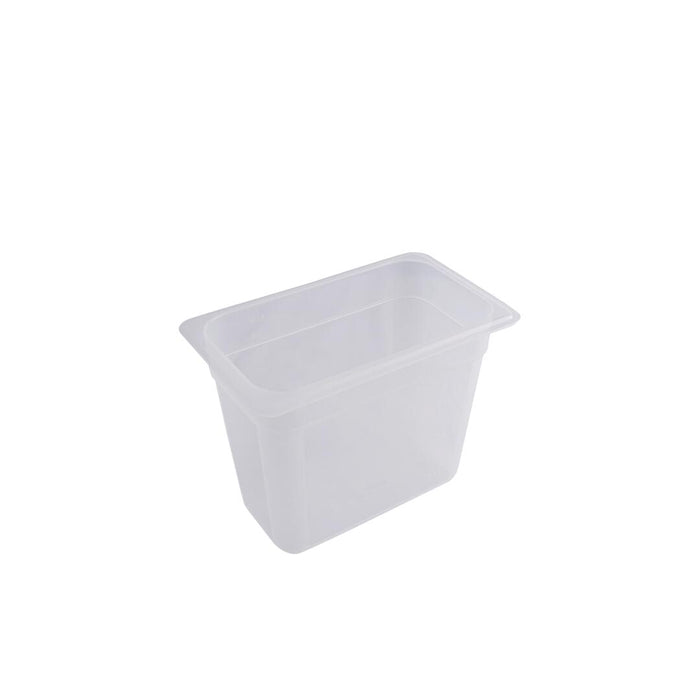 Gastroplast POLYPROPYLENE FOOD PAN-PP | 1/4 SIZE 200mm OPAQUE (Each)