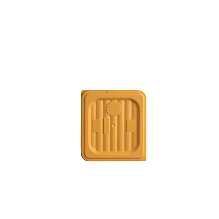 Gastroplast POLYPROPYLENE FOOD PAN COVER-PP | 1/6 SIZE YELLOW (Each)