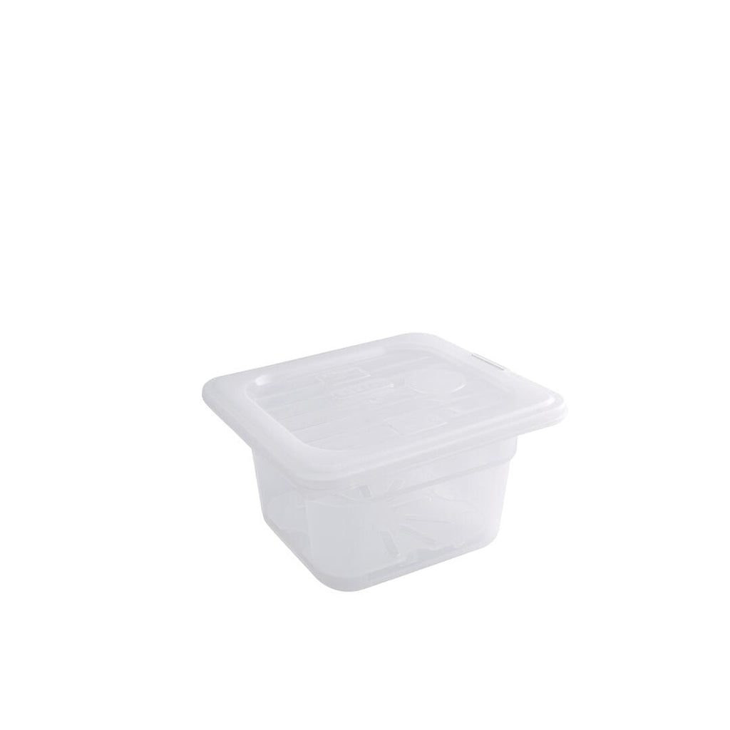 Gastroplast POLYPROPYLENE FOOD PAN-PP | 1/6 SIZE 65mm OPAQUE (Each)