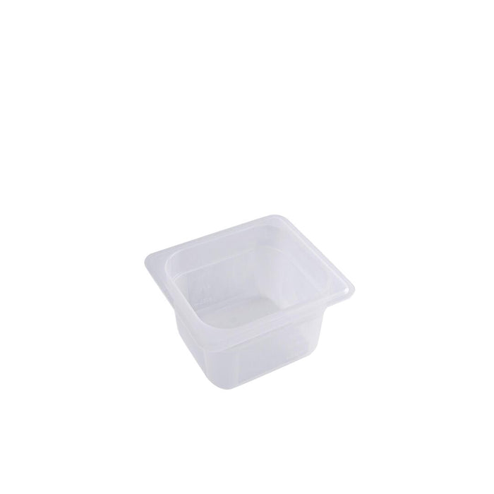Gastroplast POLYPROPYLENE FOOD PAN-PP | 1/6 SIZE 100mm OPAQUE (Each)