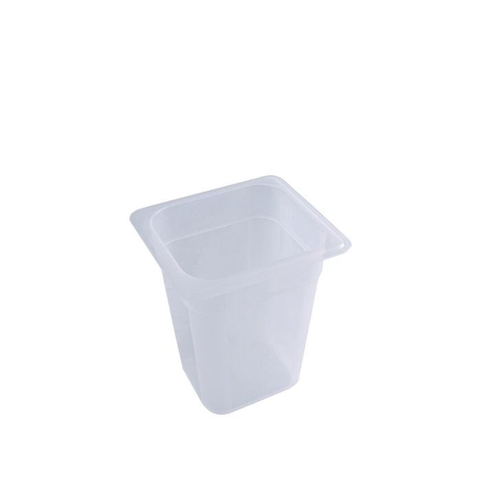 Gastroplast POLYPROPYLENE FOOD PAN-PP | 1/6 SIZE 200mm OPAQUE (Each)