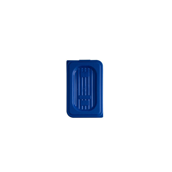 Gastroplast POLYPROPYLENE FOOD PAN COVER-PP | 1/9 SIZE BLUE (Each)