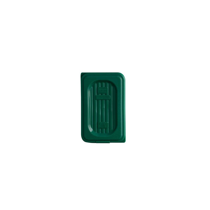 Gastroplast POLYPROPYLENE FOOD PAN COVER-PP | 1/9 SIZE GREEN (Each)