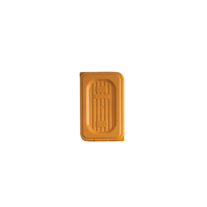 Gastroplast POLYPROPYLENE FOOD PAN COVER-PP | 1/9 SIZE YELLOW (Each)