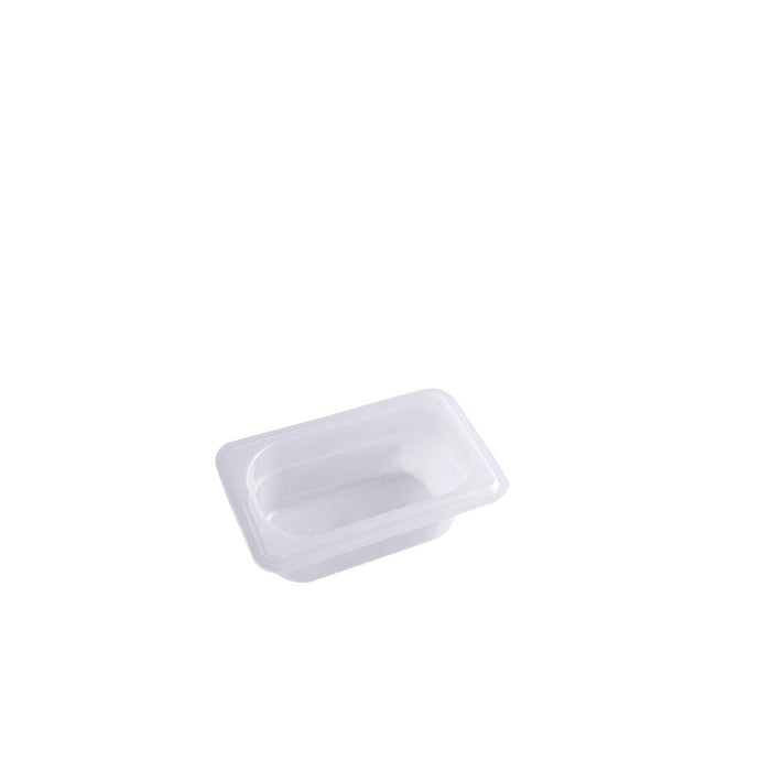 Gastroplast POLYPROPYLENE FOOD PAN-PP | 1/9 SIZE 65mm OPAQUE (Each)