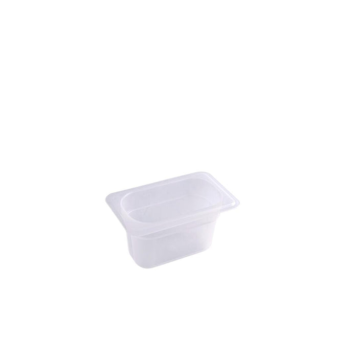 Gastroplast POLYPROPYLENE FOOD PAN-PP | 1/9 SIZE 100mm OPAQUE (Each)