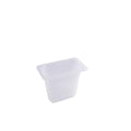Gastroplast POLYPROPYLENE FOOD PAN-PP | 1/9 SIZE 150mm OPAQUE (Each)