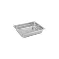 Trenton ANTI-JAM ANTI-JAM STEAM PAN-S/S | 1/2 SIZE 100mm | PERFORATED  (Each)
